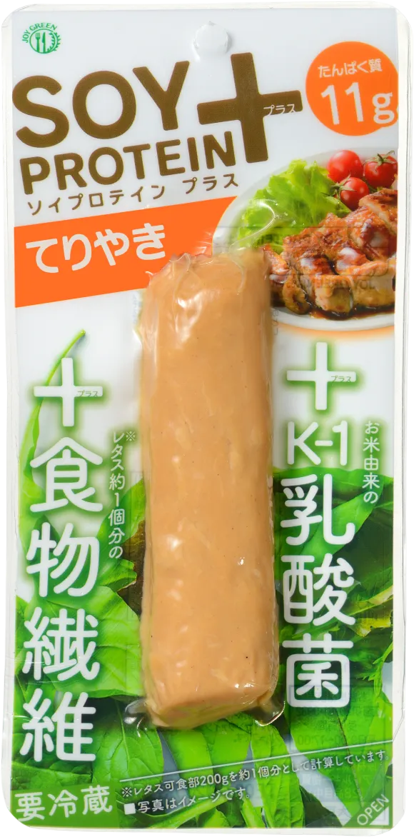 SOY PROTEIN+てりやき(バータイプ)| ソイプラ【冷蔵】