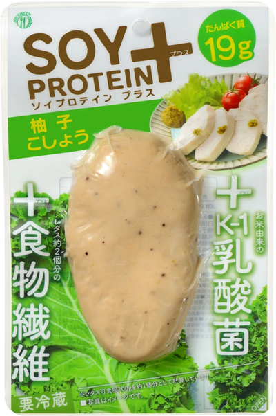 SOY PROTEIN+柚子こしょう(ブロックタイプ)| ソイプラ