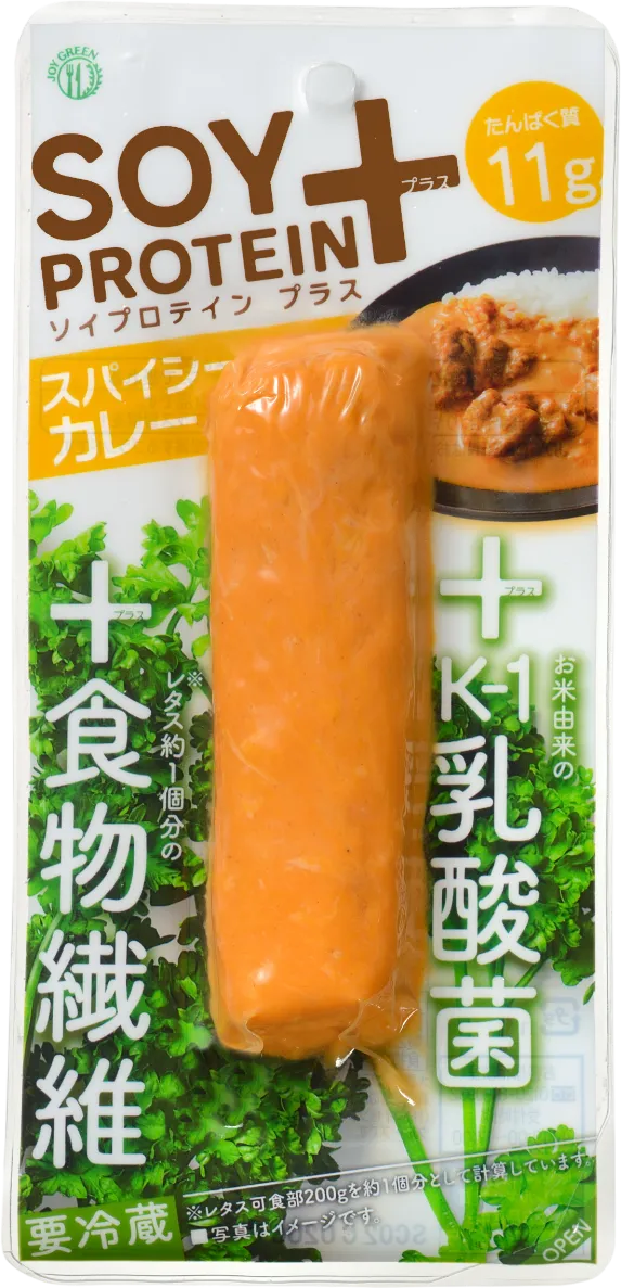 SOY PROTEIN+スパイシーカレー(バータイプ)| ソイプラ【冷蔵】