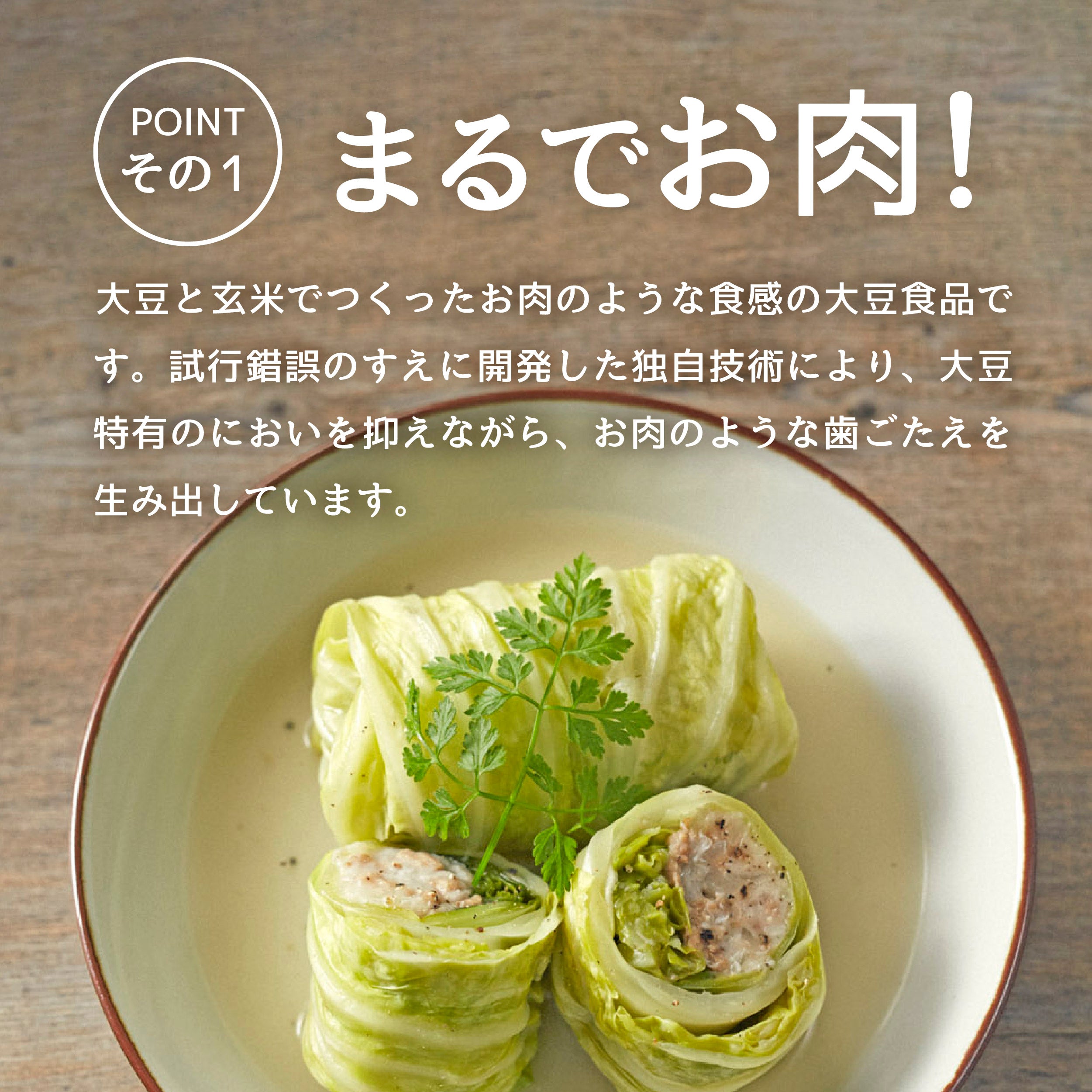大豆と玄米のベジミート – JOYGREEN