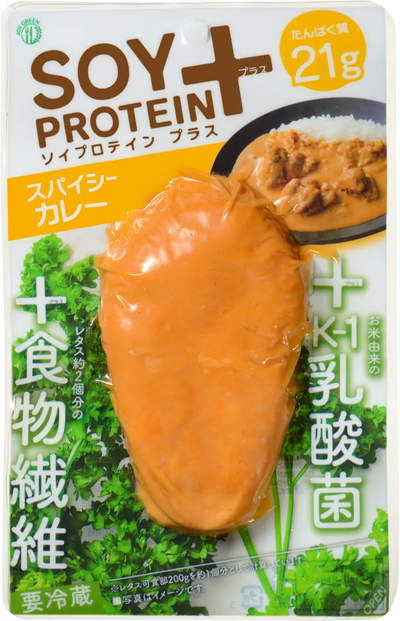 SOY PROTEIN＋スパイシーカレー（ブロックタイプ）| ソイプラ